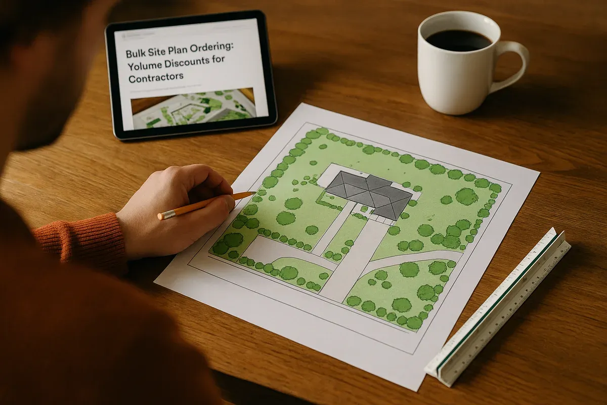 Bulk Site Plan Ordering: Volume Discounts for Contractors