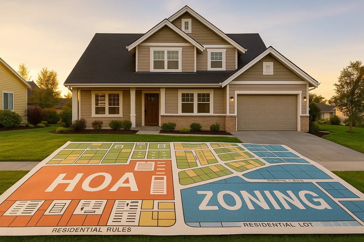 HOA Rules vs Zoning Laws: Which One Controls Your Project?