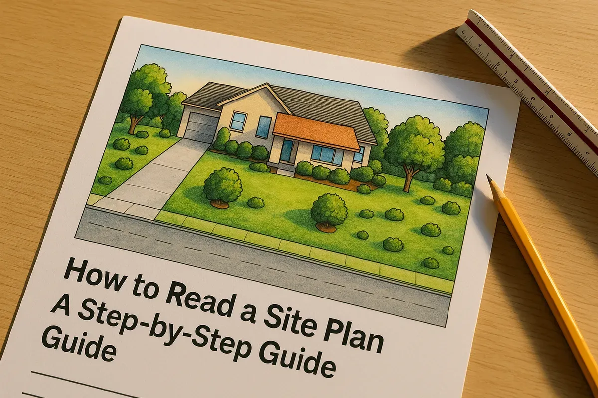 How to Read a Site Plan: A Step-by-Step Guide for Beginners