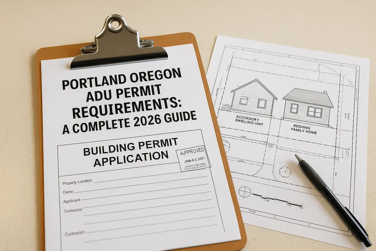 Portland Oregon ADU Permit Requirements: A Complete 2026 Guide