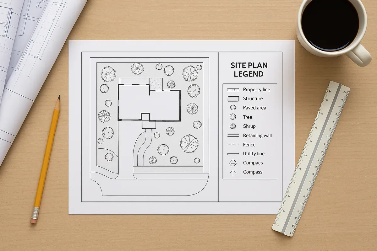 What Is a Site Plan Legend and What Should Yours Include?