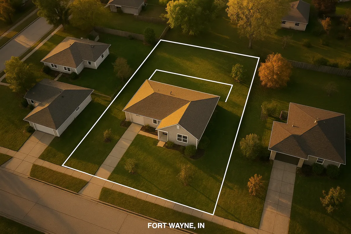 Site plan requirements for residential properties in Fort Wayne, Indiana