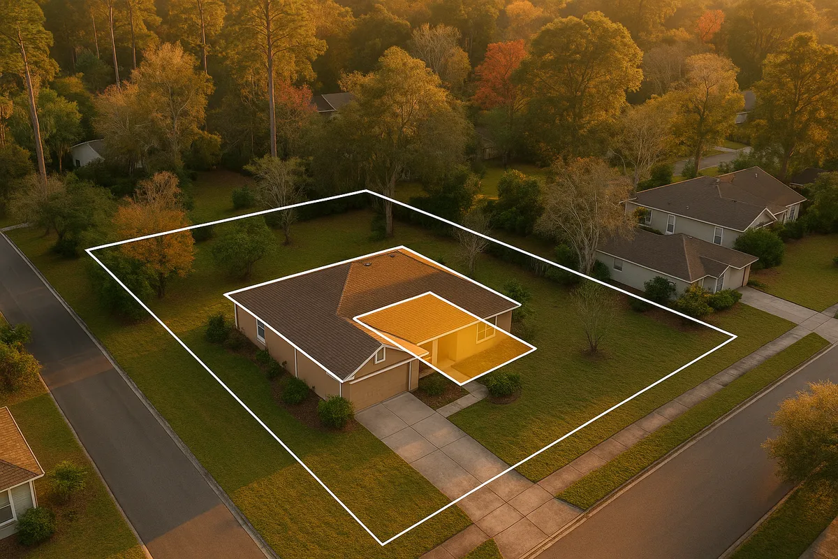 Site plan requirements for residential properties in Gainesville, Florida