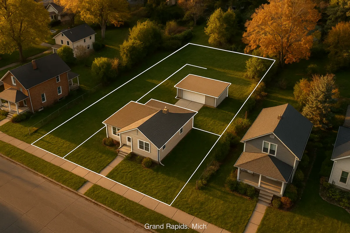 Site plan requirements for residential properties in Grand Rapids, Michigan