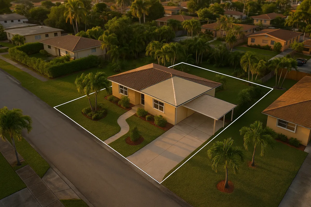 Site plan requirements for residential properties in Hialeah, Florida