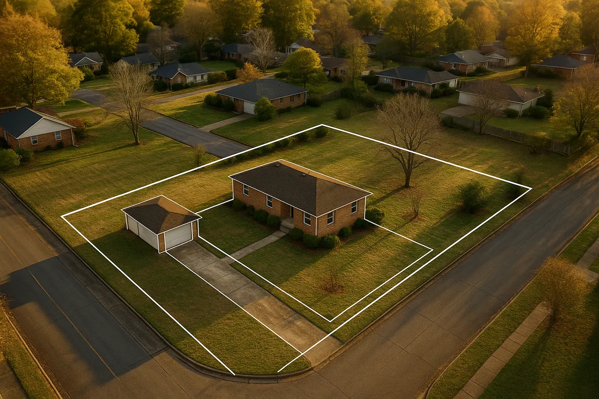 Site plan requirements for residential properties in Huntsville, Alabama