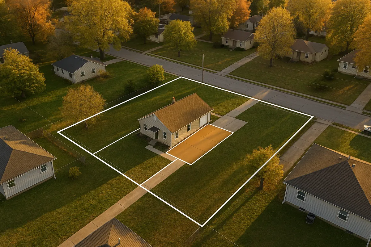 Site plan requirements for residential properties in Independence, Missouri