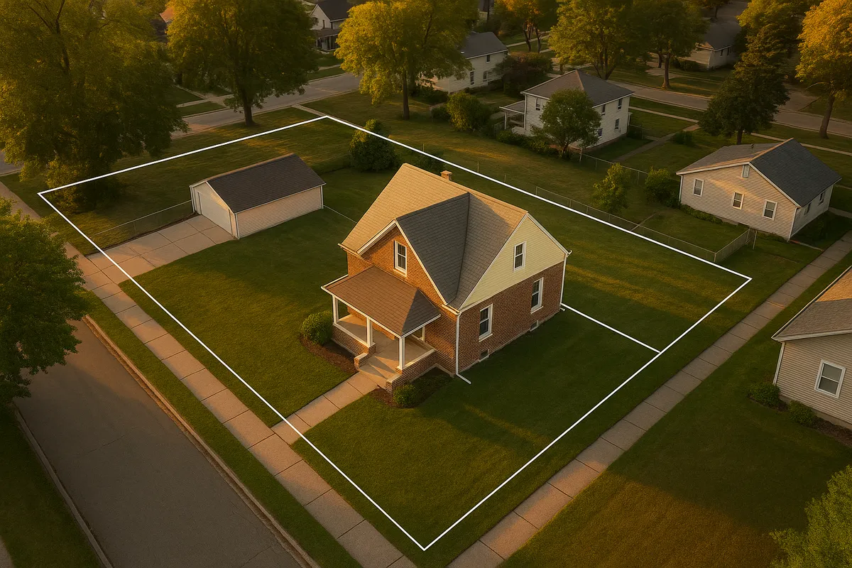 Site plan requirements for residential properties in Joliet, Illinois