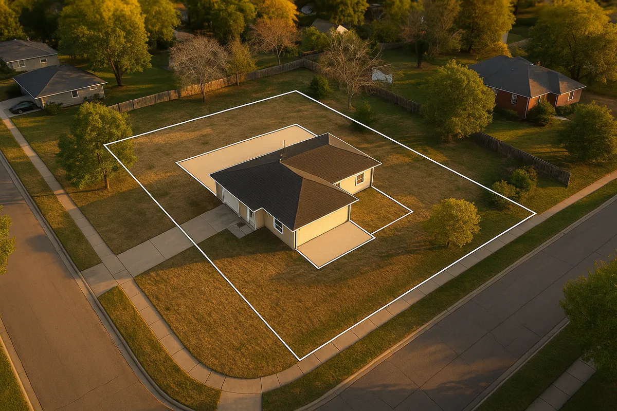 Site plan requirements for residential properties in Kansas City, Kansas