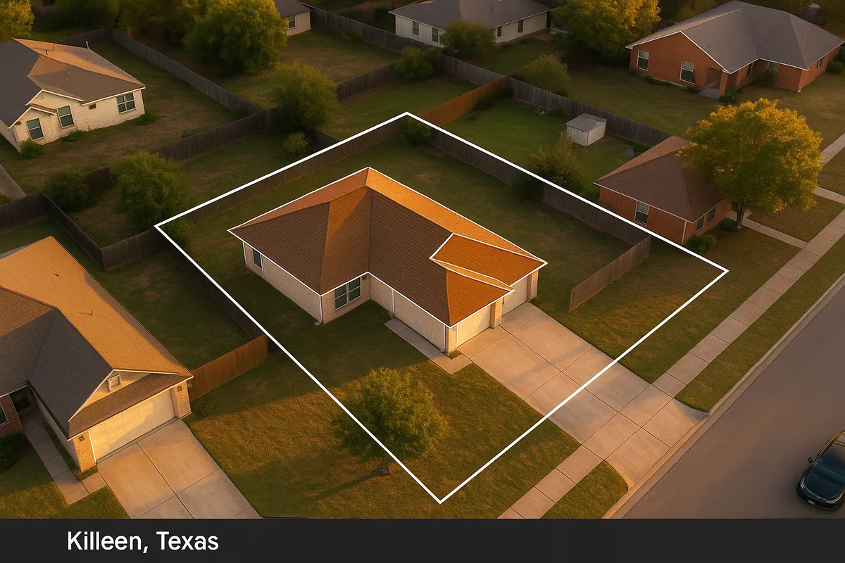 Site plan requirements for residential properties in Killeen, Texas