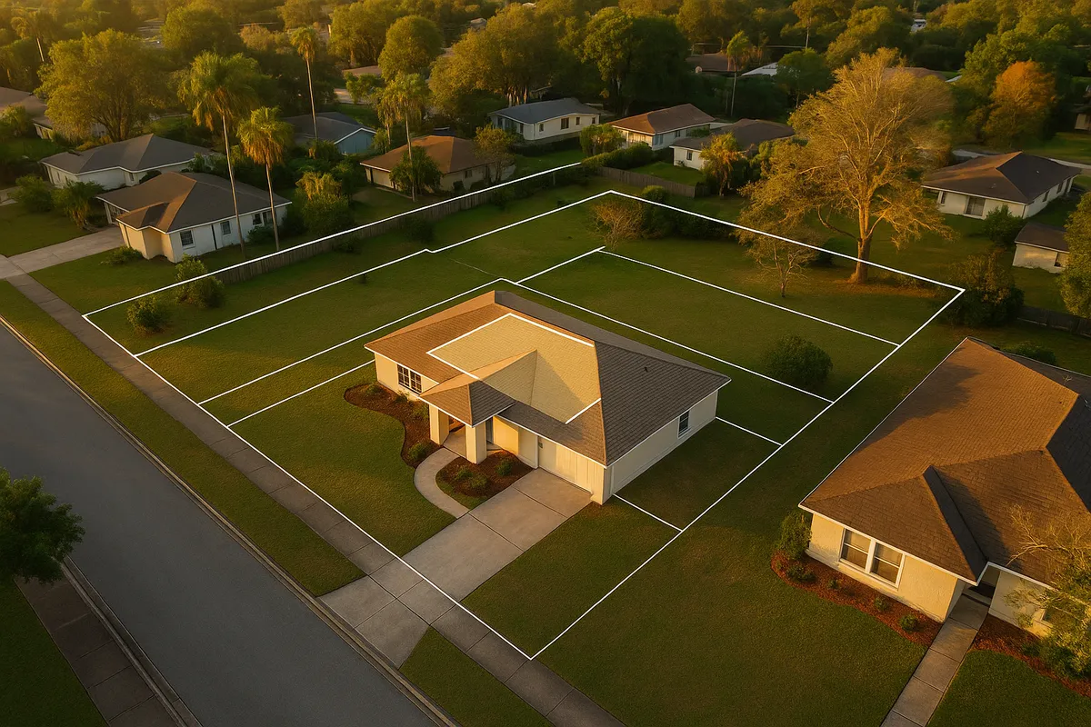 Site plan requirements for residential properties in Lakeland, Florida