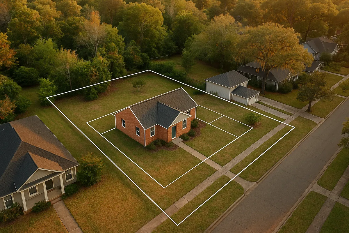 Site plan requirements for residential properties in Mobile, Alabama