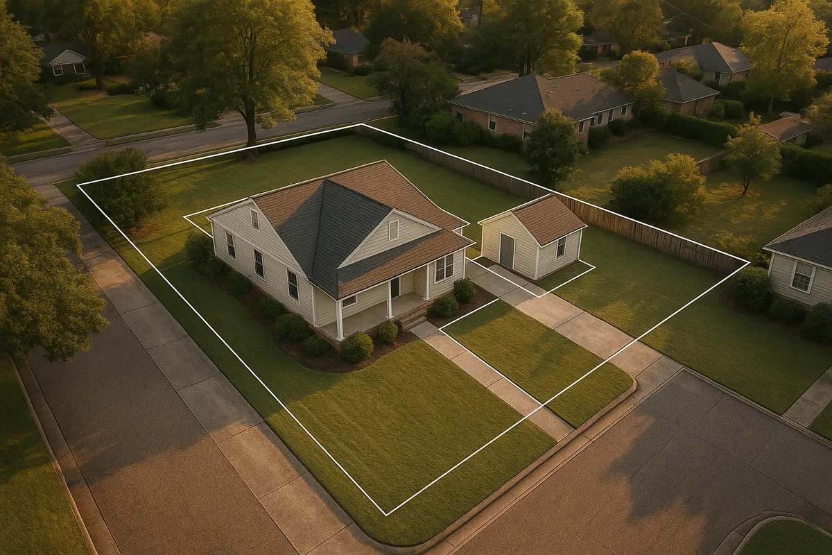 Site plan requirements for residential properties in Montgomery, Alabama
