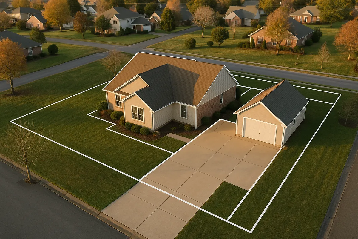 Site plan requirements for residential properties in Murfreesboro, Tennessee