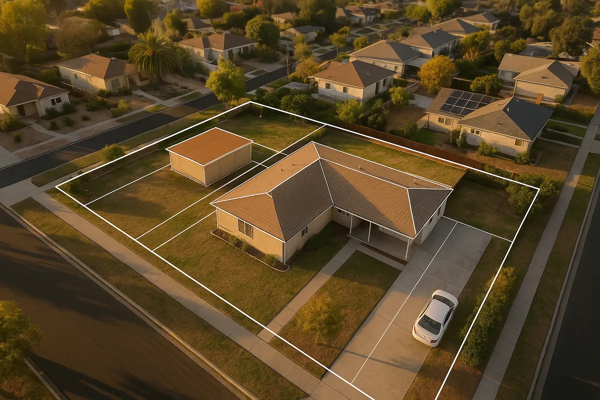 Site plan requirements for residential properties in Norwalk, California