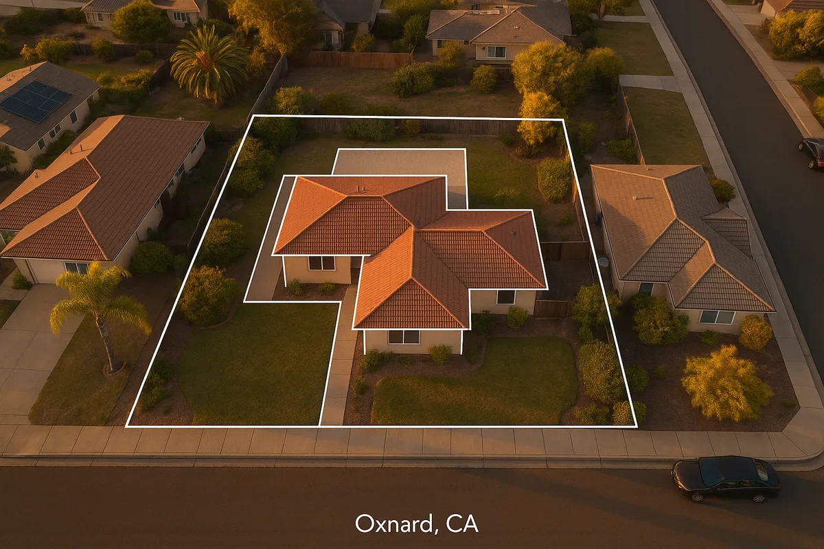 Site plan requirements for residential properties in Oxnard, California