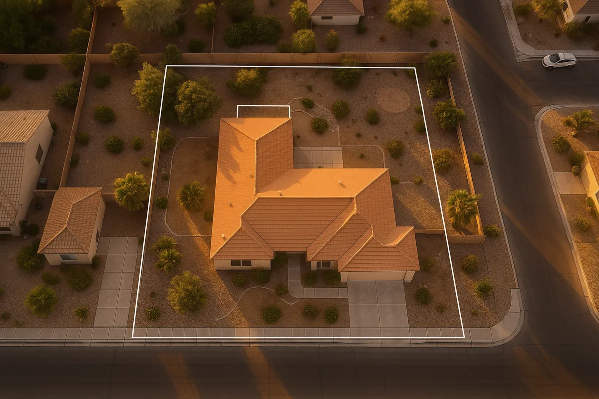 Site plan requirements for residential properties in Paradise, Nevada