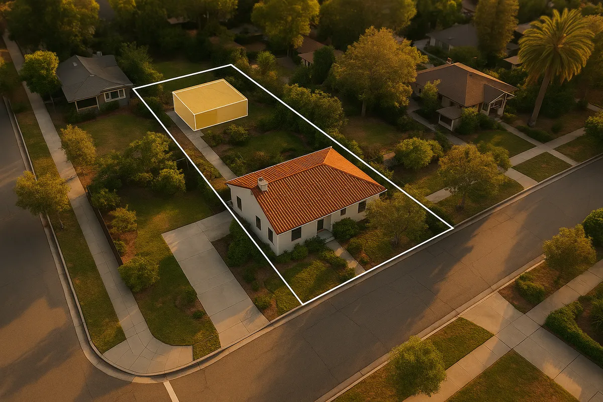 Site plan requirements for residential properties in Pasadena, California