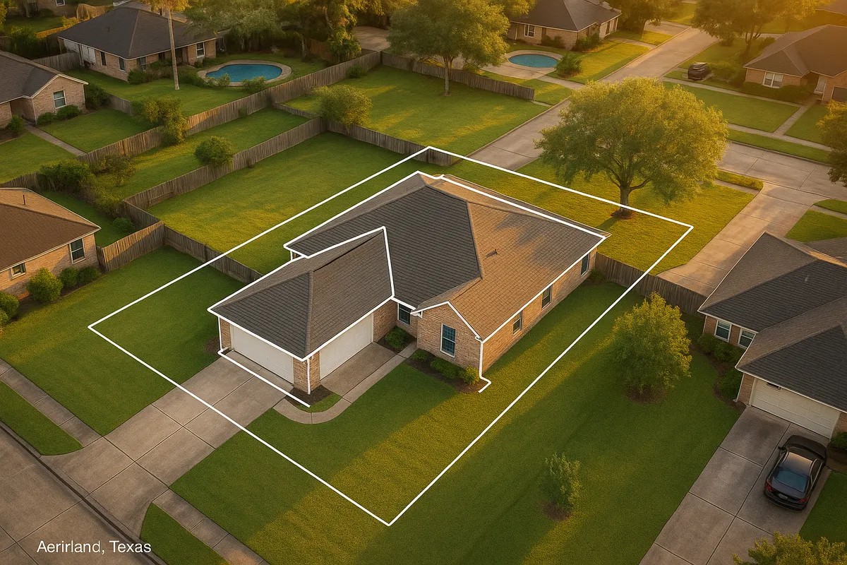 Site plan requirements for residential properties in Pearland, Texas