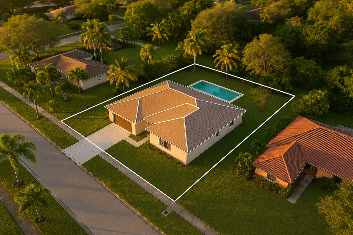 Site plan requirements for residential properties in Pembroke Pines, Florida