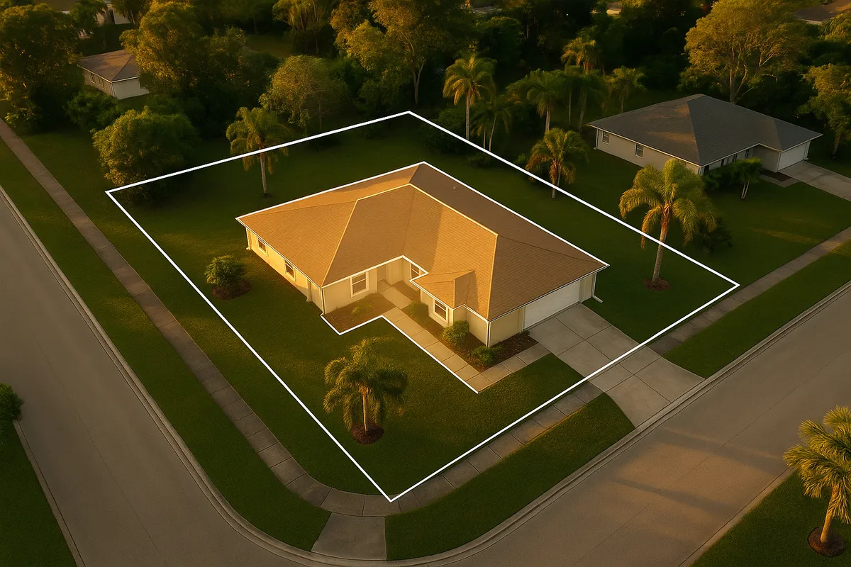 Site plan requirements for residential properties in Port St. Lucie, Florida