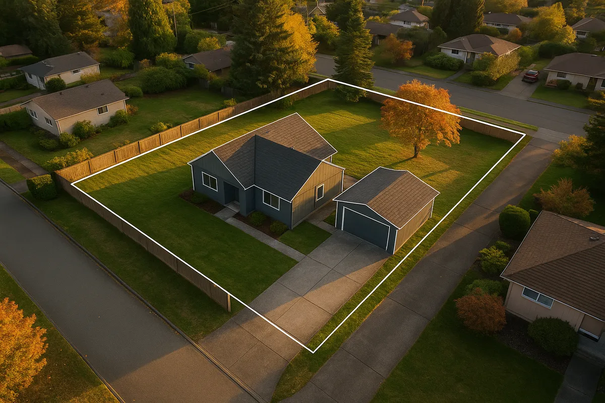 Site plan requirements for residential properties in Renton, Washington