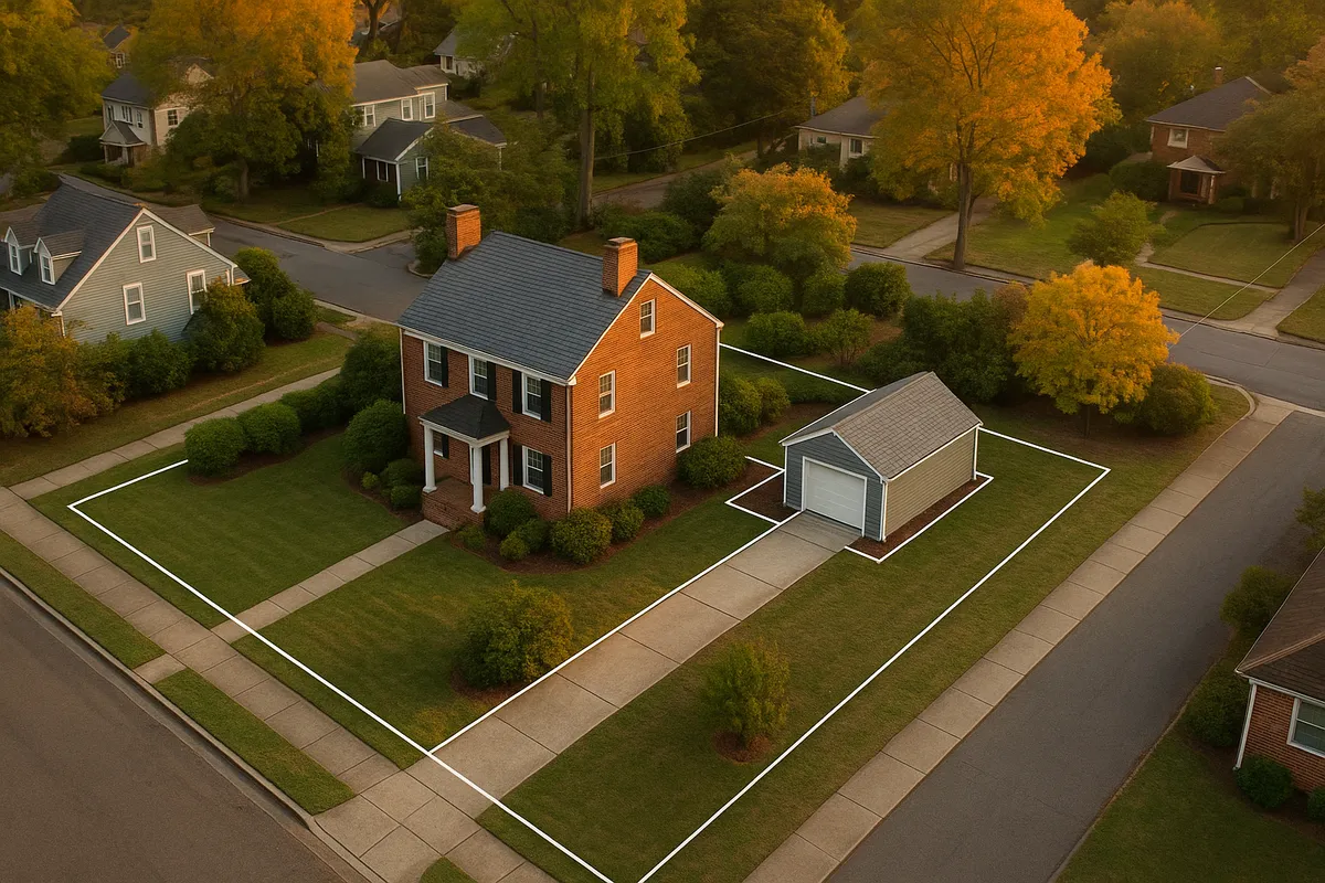 Site plan requirements for residential properties in Richmond, Virginia