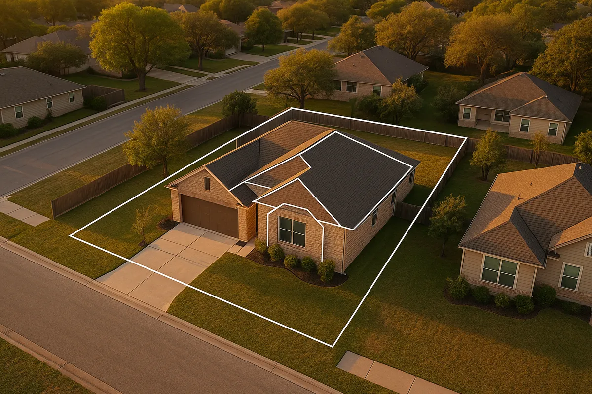 Site plan requirements for residential properties in Round Rock, Texas
