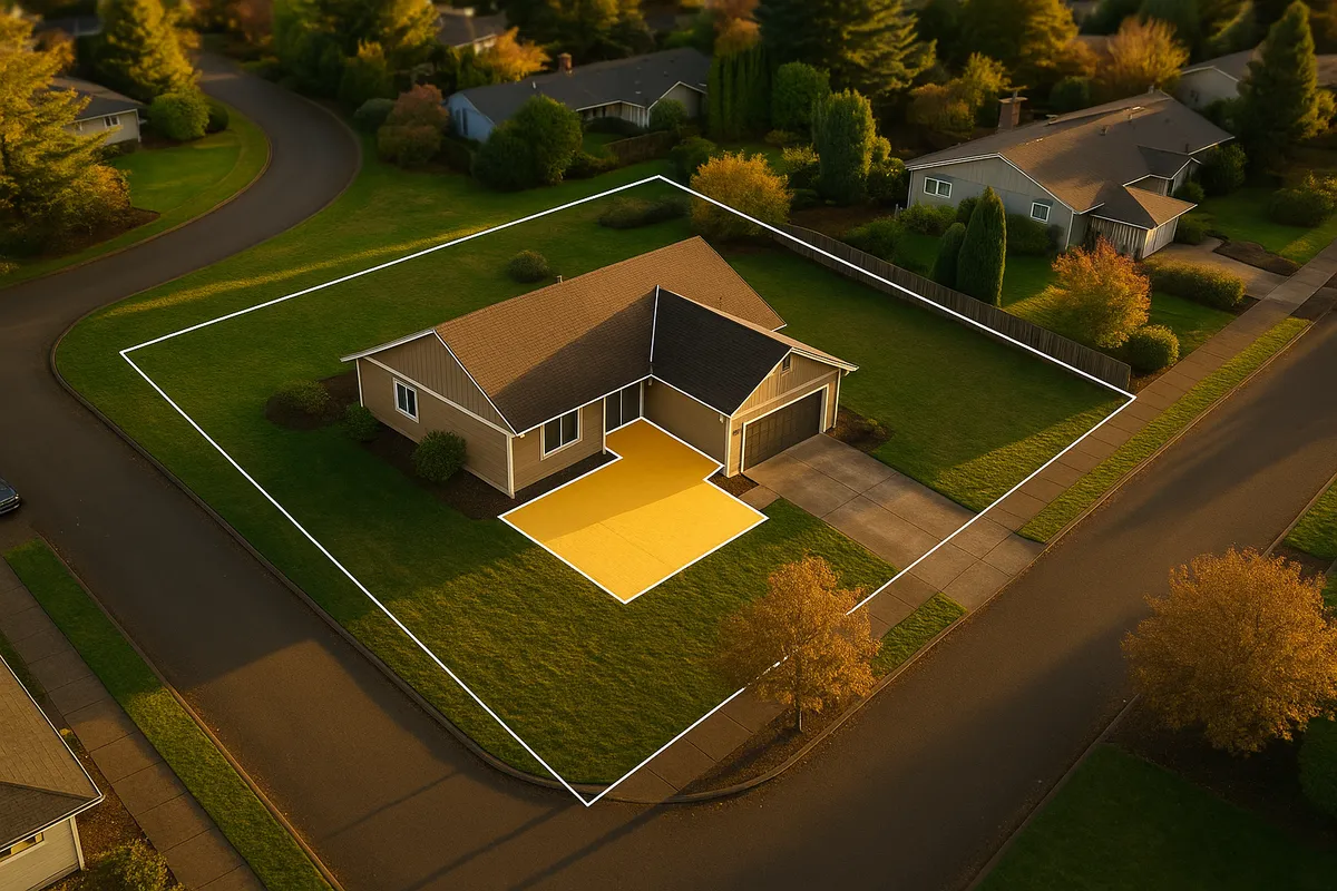 Site plan requirements for residential properties in Salem, Oregon