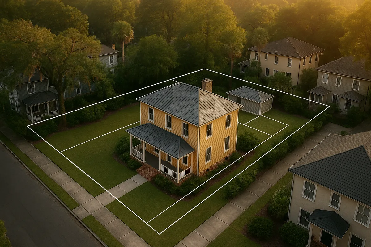 Site plan requirements for residential properties in Savannah, Georgia