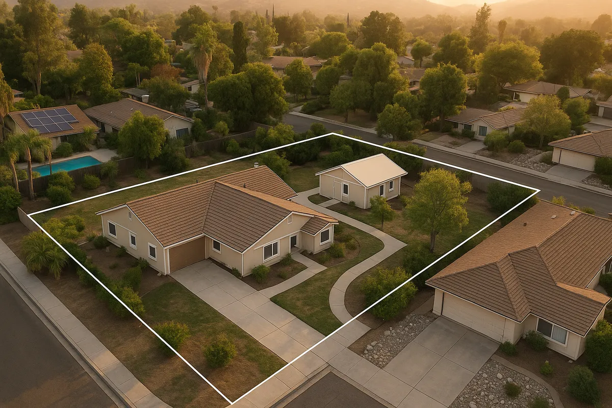 Site plan requirements for residential properties in Simi Valley, California