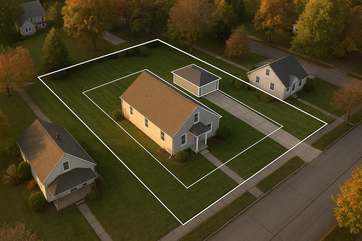 Site plan requirements for residential properties in South Bend, Indiana