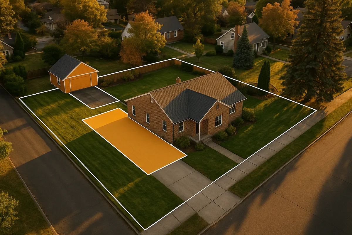 Site plan requirements for residential properties in Spokane, Washington