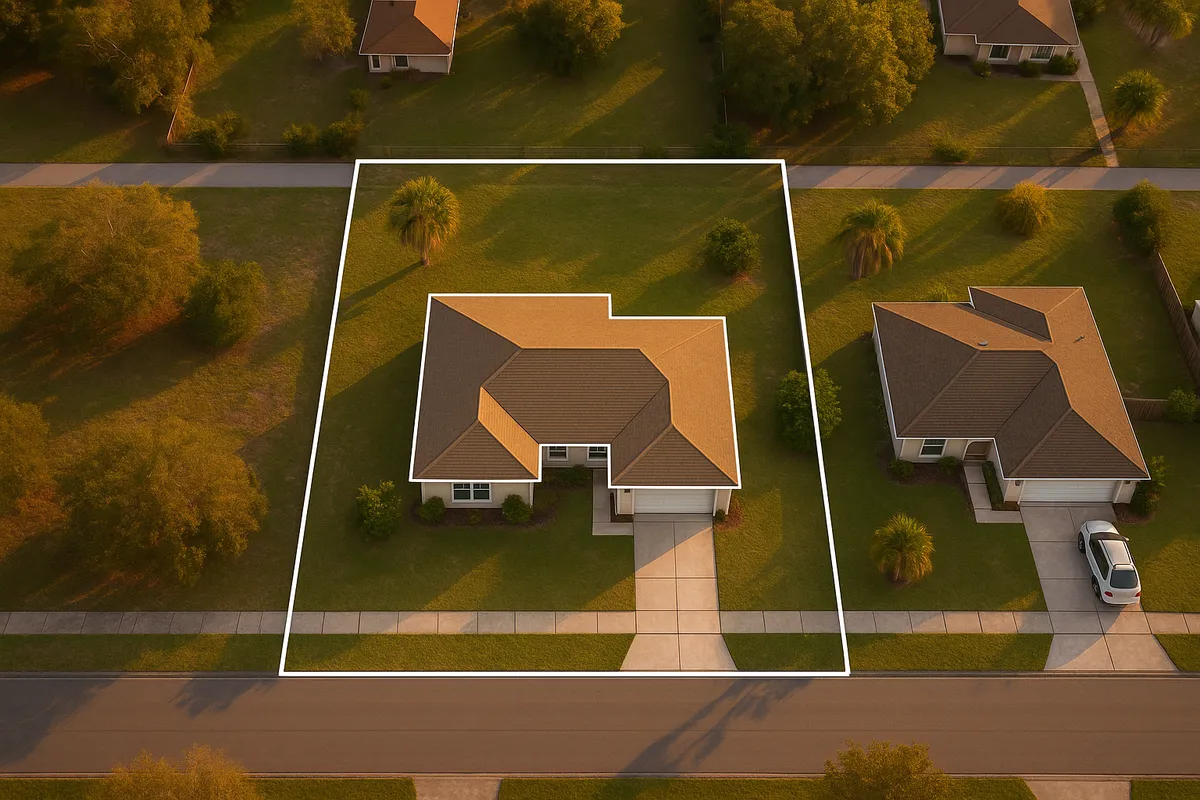 Site plan requirements for residential properties in Spring Hill, Florida