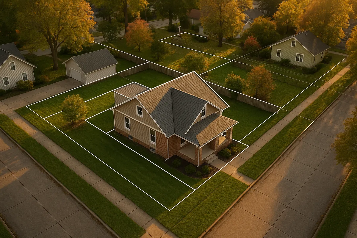 Site plan requirements for residential properties in Springfield, Illinois