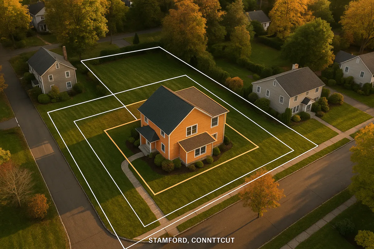 Site plan requirements for residential properties in Stamford, Connecticut