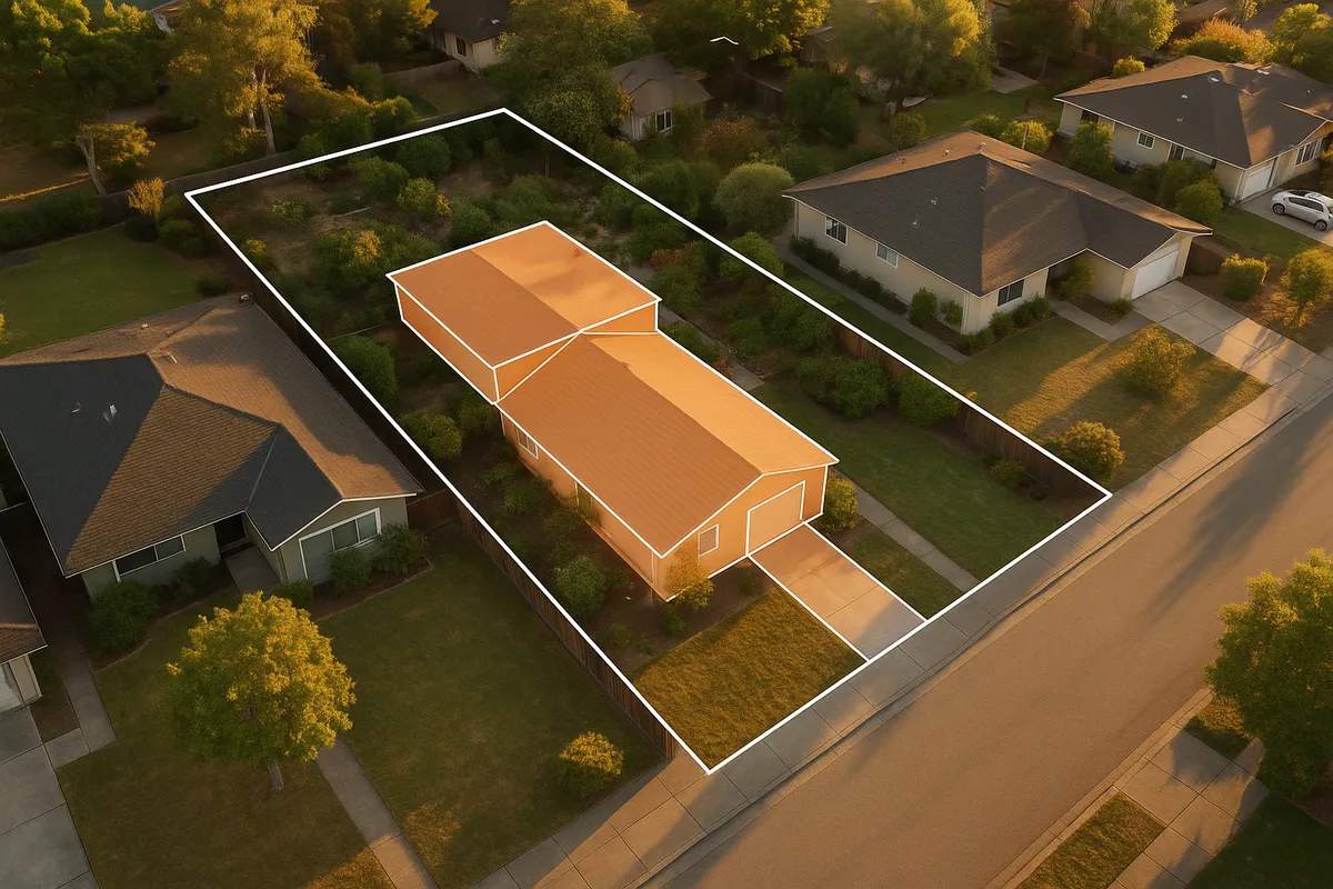 Site plan requirements for residential properties in Sunnyvale, California