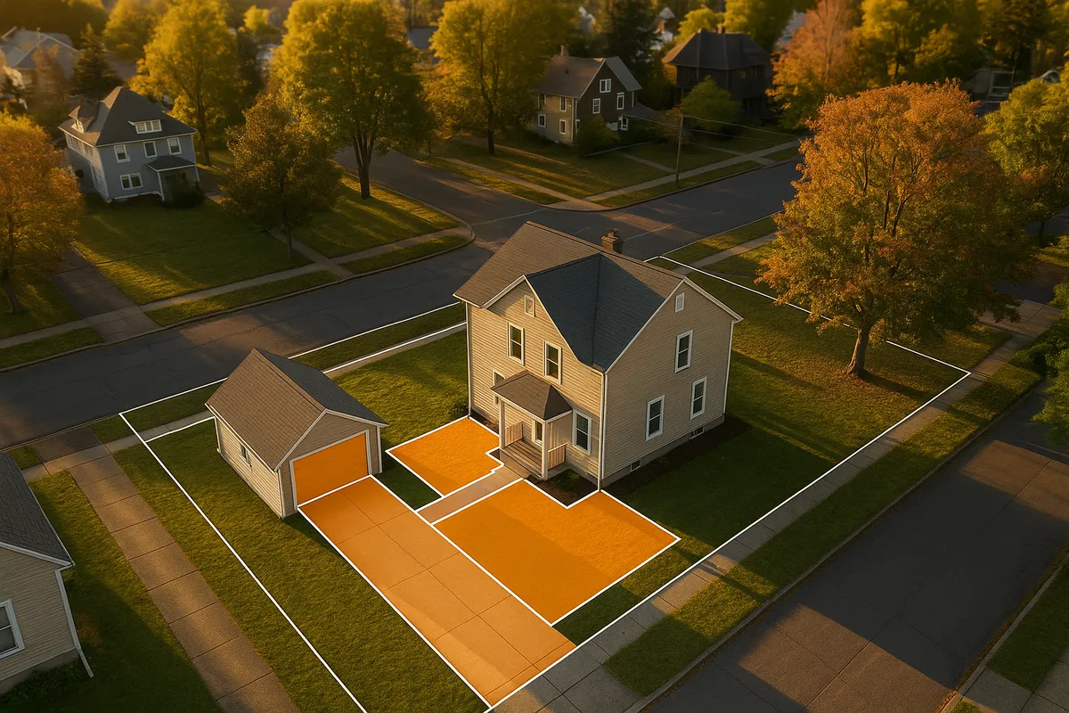 Site plan requirements for residential properties in Syracuse, New York