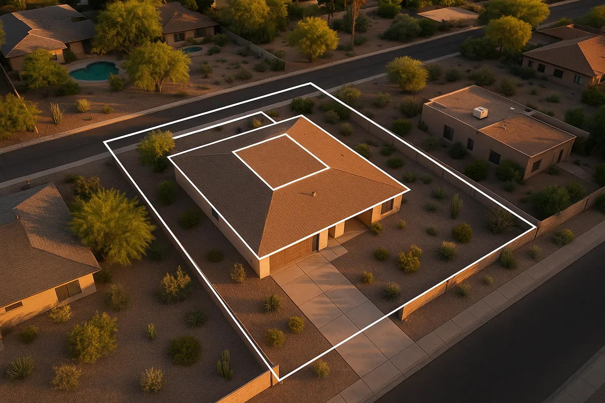 Site plan requirements for residential properties in Tempe, Arizona