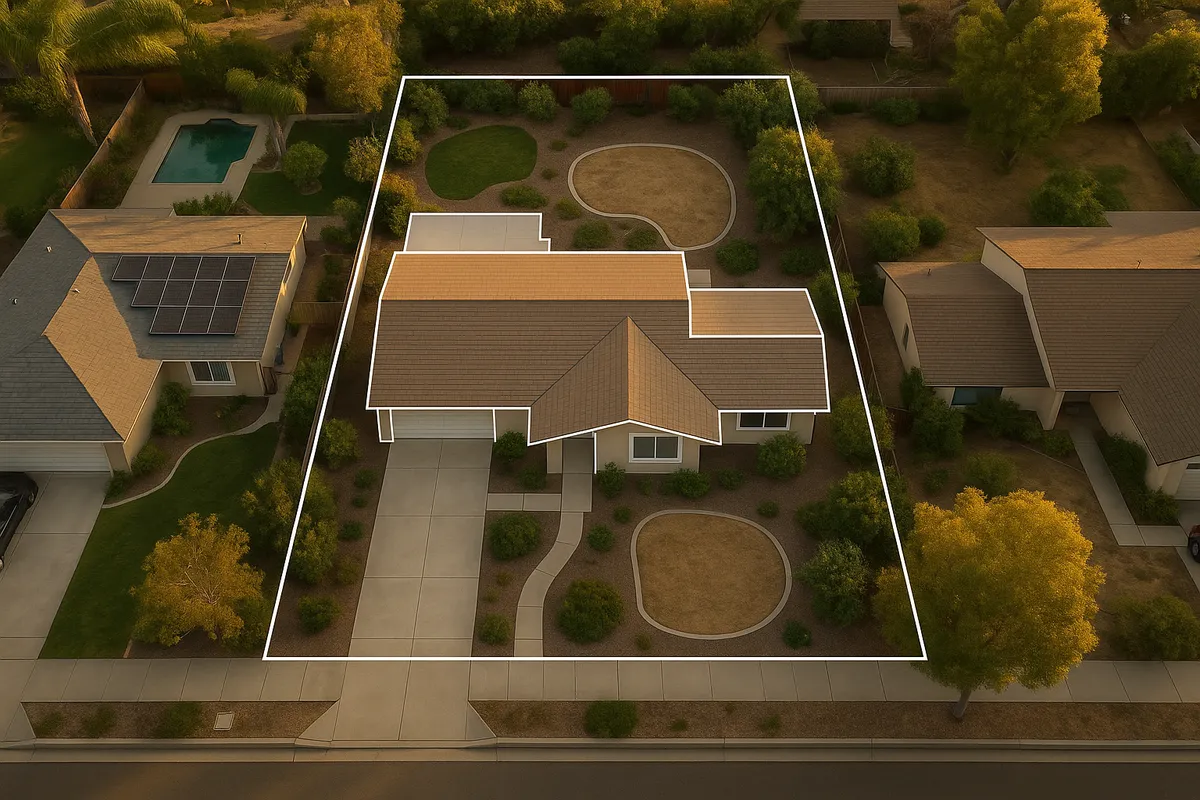 Site plan requirements for residential properties in Thousand Oaks, California