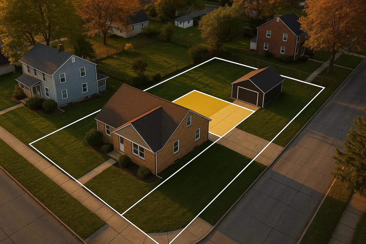 Site plan requirements for residential properties in Toledo, Ohio
