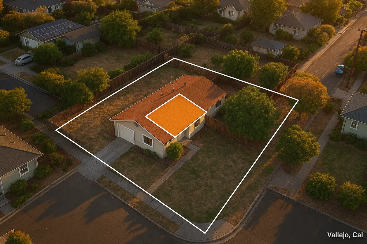 Site plan requirements for residential properties in Vallejo, California