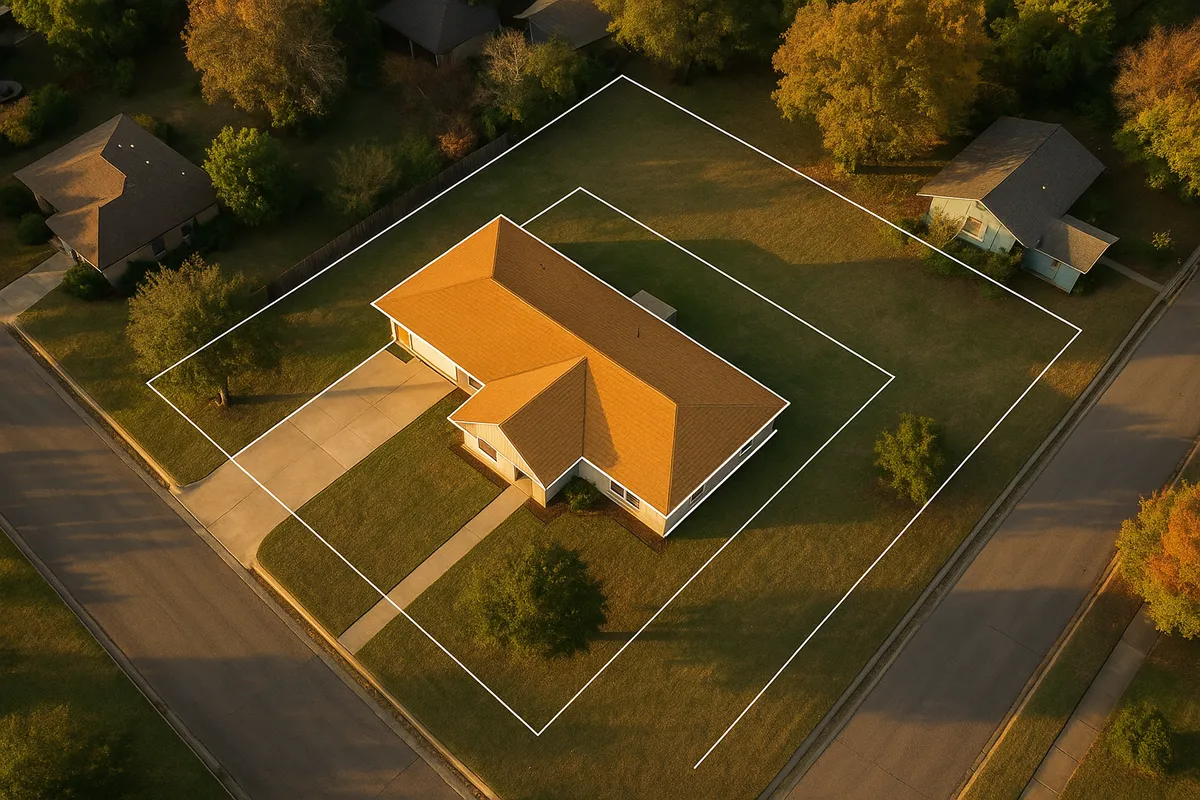 Site plan requirements for residential properties in Waco, Texas