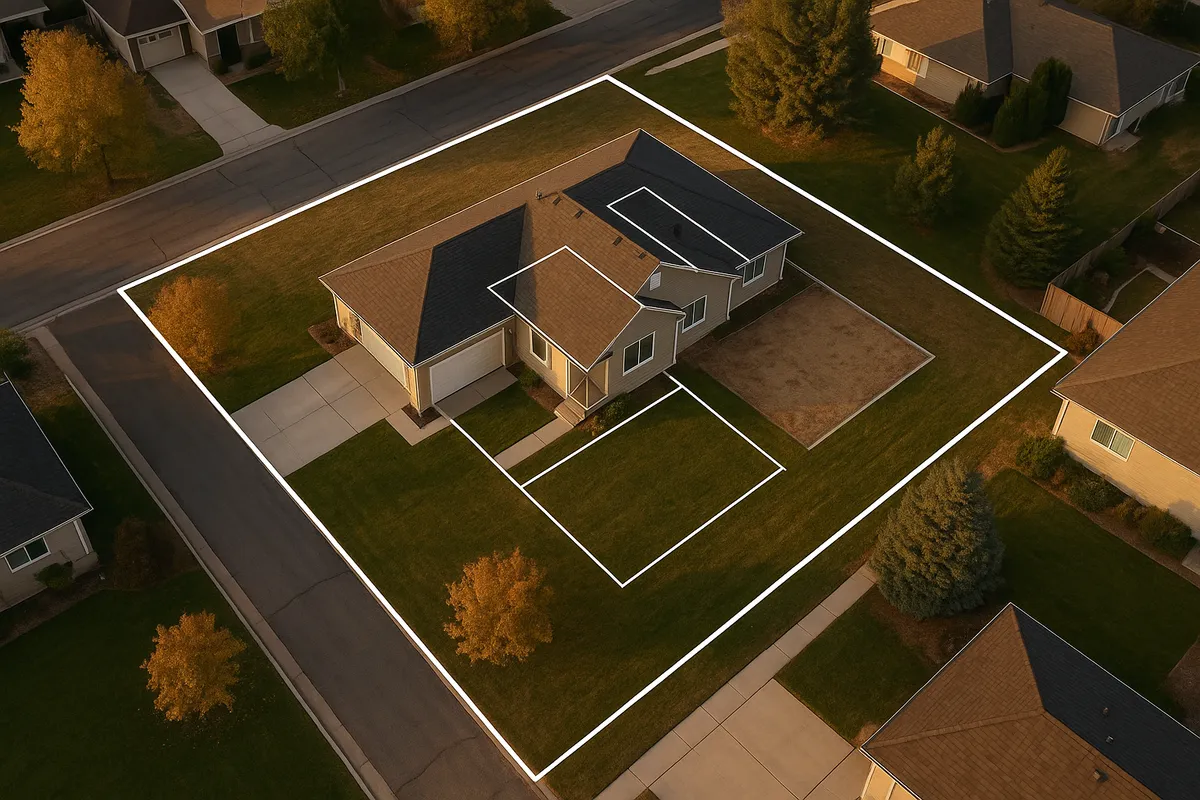 Site plan requirements for residential properties in West Jordan, Utah