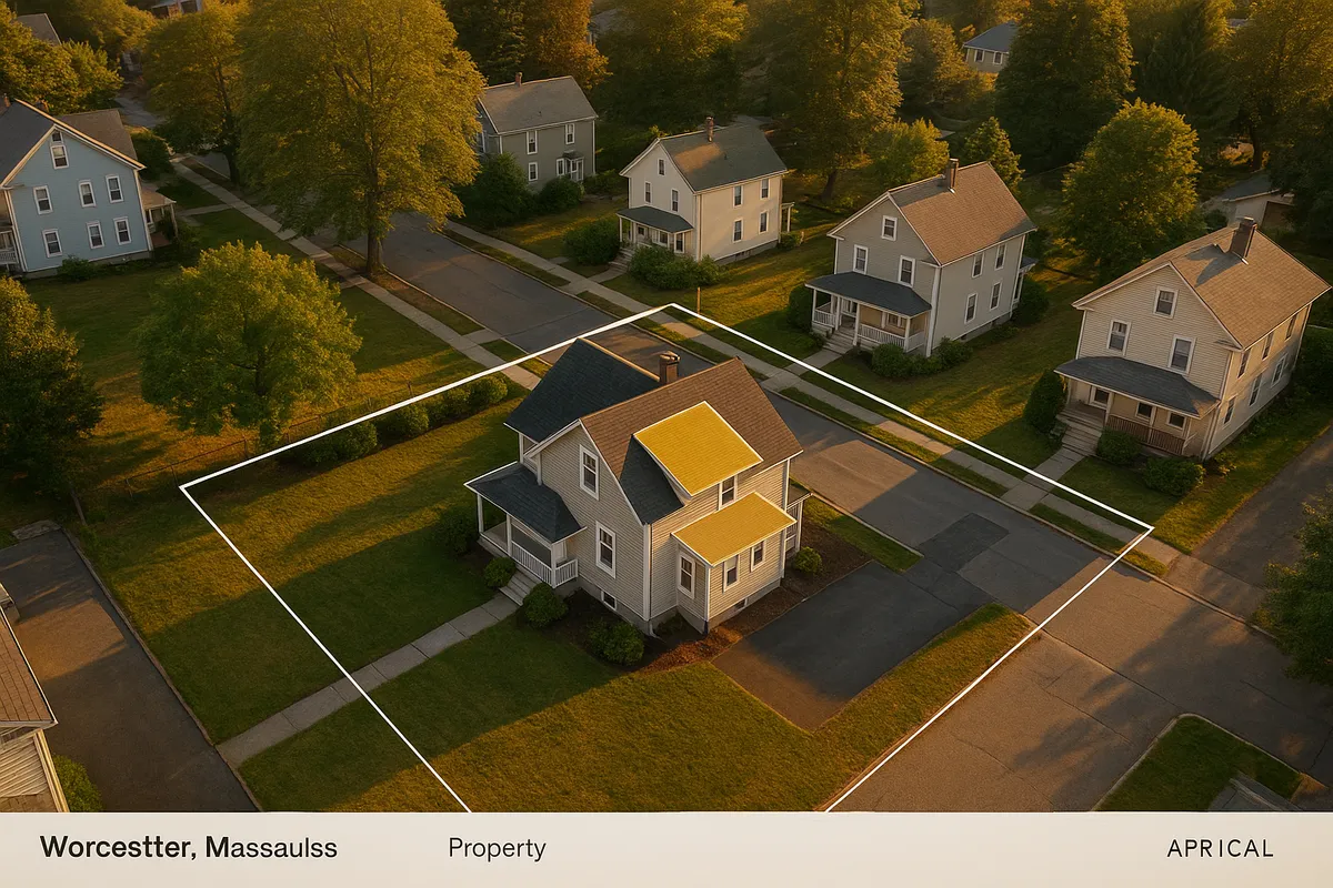 Site plan requirements for residential properties in Worcester, Massachusetts